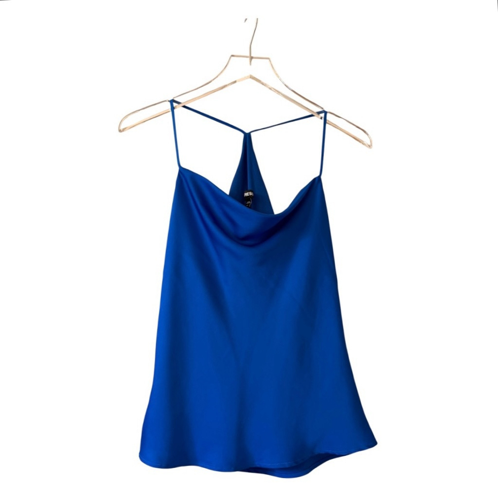 EUC Women's Express Cami Top XS Blue
